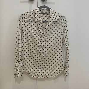 Cute polka dot shirt from J Crew!